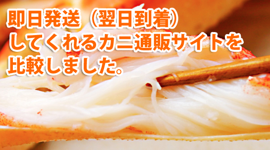 かに通販 即日発送(翌日到着)